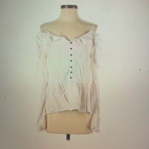 William Rast Long Sleeve Blouse